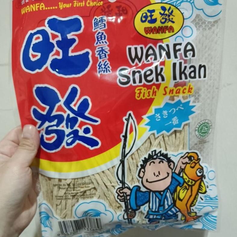 

Wanfa snack ikan / snek ikan / cemilan ikan 120grm