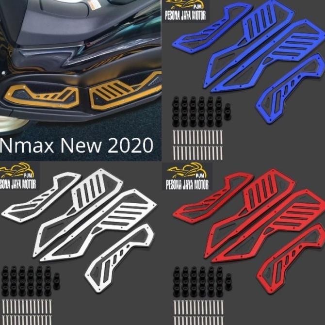 Bordes Nmax Karpet Pijakan Kaki Cnc Nmax New 2020-2021 Original Dan Terpercaya