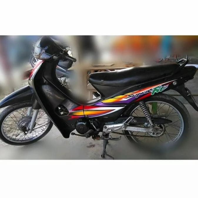 Garpu Fork Belakang Swing Arm Honda Supra X 125 - Supra Fi Tromol Ori