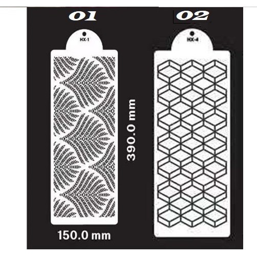 

PROMO! Cake Stencil Lace Pattern Stensil Cake Dekorasi Kue Stencils Motif