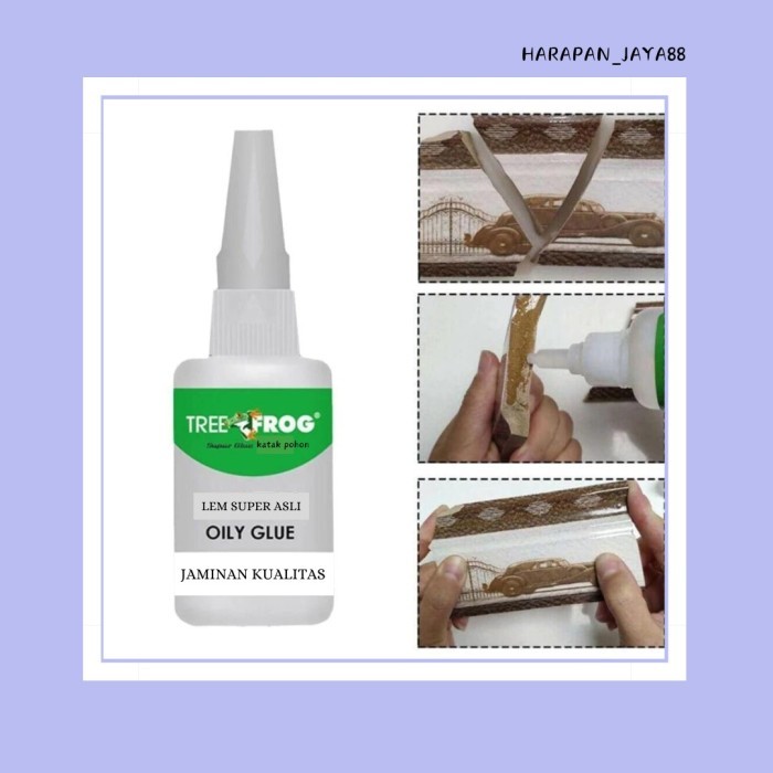 

TREE FROG Lem Setan Super Glue Serbaguna kuat Cairan Perekat Lem Korea