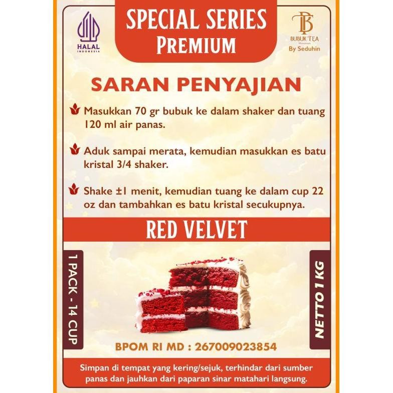 

BUBUK MINUMAN REDVEET 1KG/BUBUK INSTAN