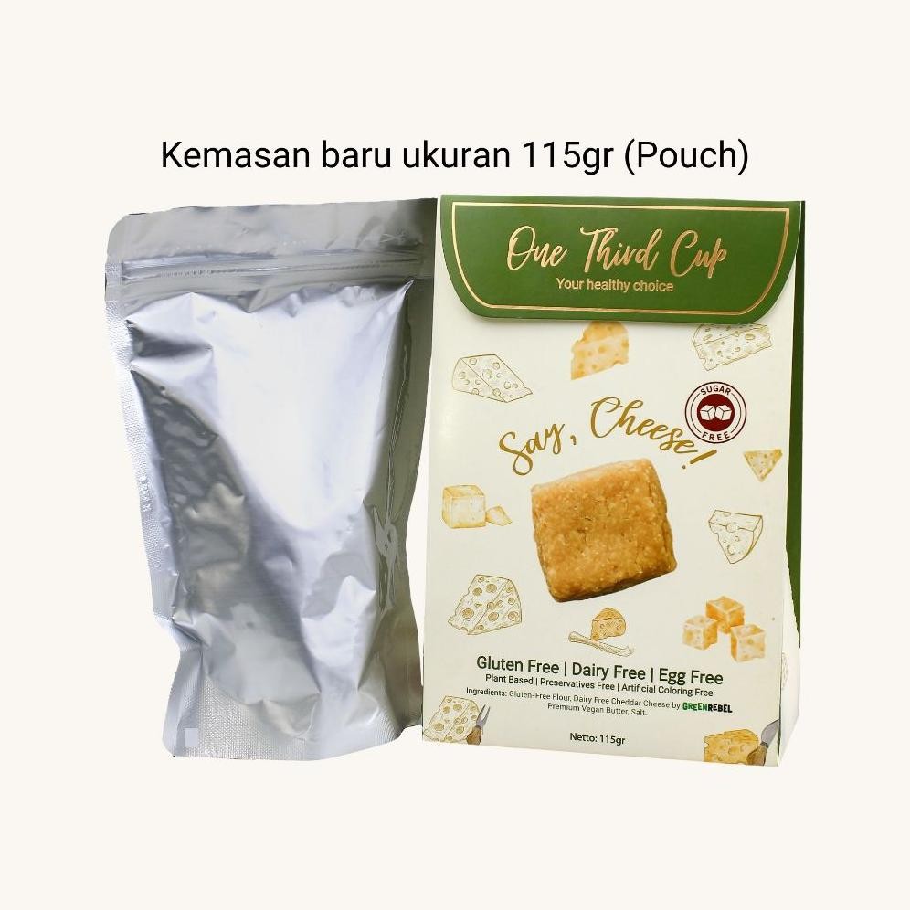 

Say,Cheese! cookies gluten free tanpa susu tanpa telur bebas gula diabetic friendly - One Third Cup