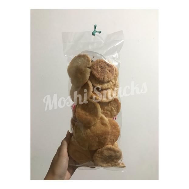 

Kemplang Panggang Bangka Cap MM (Memang Mantap) isi 23 Asli Bangka / Kerupuk Bangka / Kemplang Bakar MM / Moshi Snacks