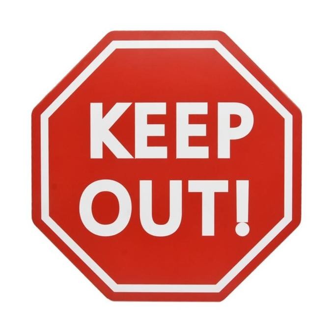 

KRISBOW PAPAN PETUNJUK KEEP OUT! L21T