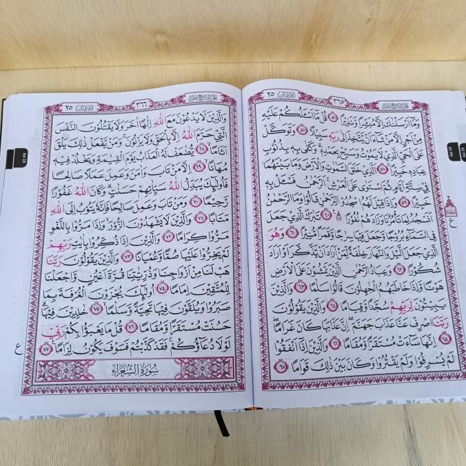 Alquran Utsmani Non Terjemah Lansia, Alquran Manula Ukuran Besar Jumbo terlaris