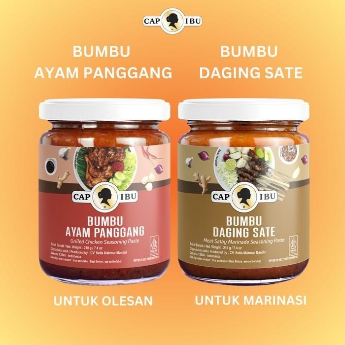 

Cap Ibu Bundling Bakaran Bumbu Sate Kacang Daging Sate Ayam Panggang Terbaru 100 % Original