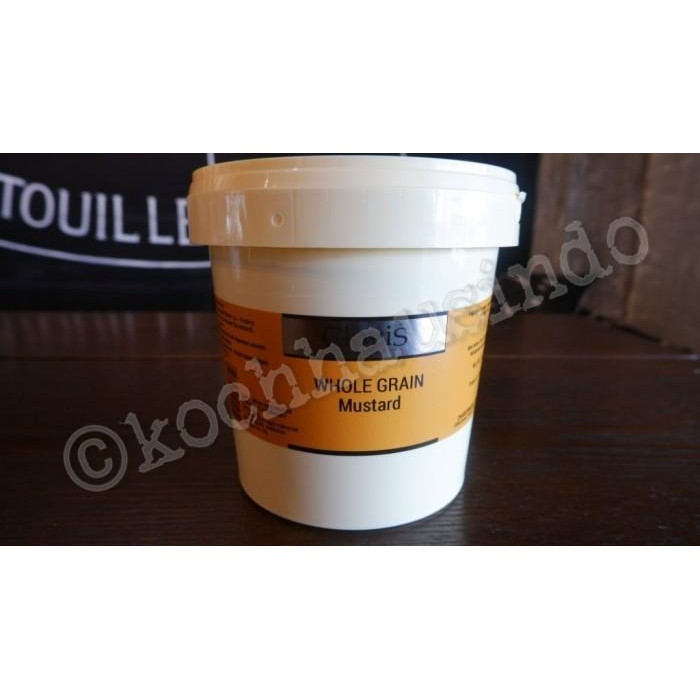 

Clovis France Whole Grain Mustrad 1Kg Mustar Moster Gandum 1000 Gr New 100 % Original