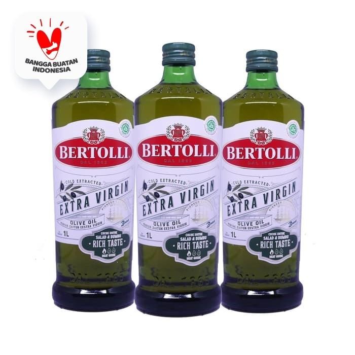 

Bertolli Extra Virgin Olive Oil Minyak Zaitun 1 Liter Termurah 100 % Original