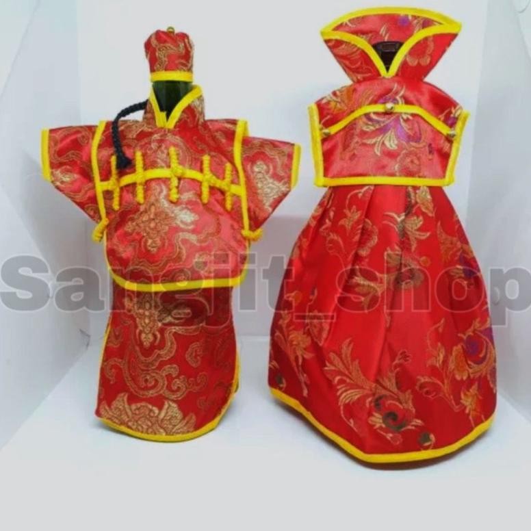 

Baju botol / sirup sangjit (sepasang)