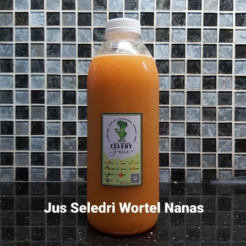 

Jus Seledri / Celery Juice 1 Liter pure COLD PRESSED