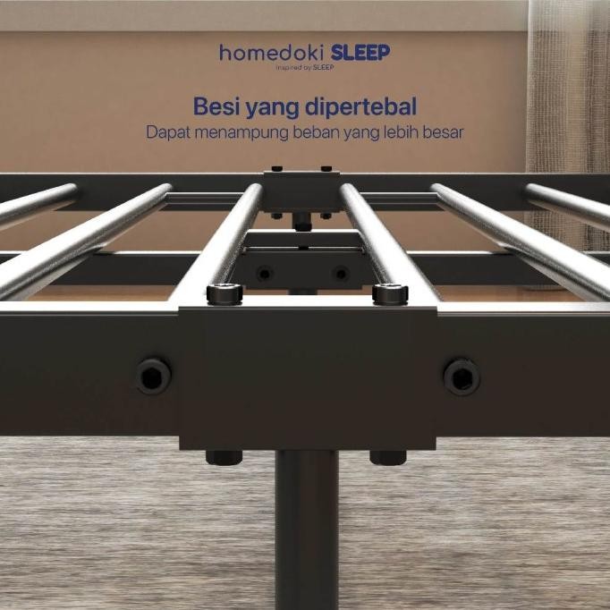 Promo Homedoki Classicbed Series / Divan Besi / Dipan / Tempat Tidur Besi / 180X200