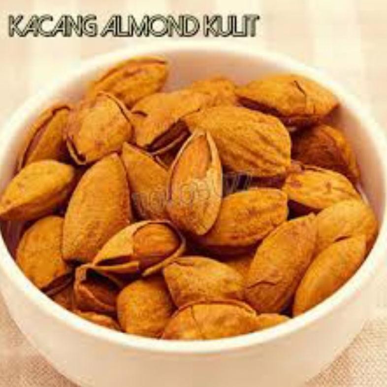 

KACANG 1KG ALMOND PANGGANG PREMIUM - ROASTED ALMOND 1000 GRAM