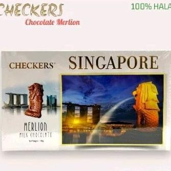 

CHECKERS COKLAT BOX POSTCARD 125GR MERLION SINGAPORE