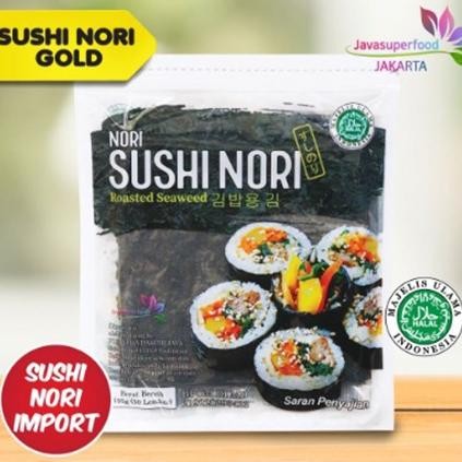 

Java Superfood Sushi Nori 20 Lembar - Sushi Nori Rumput Laut Panggang HALAL