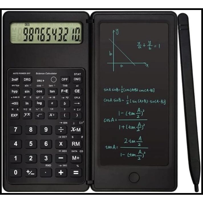 

Kalkulator Lipat Calculator ilmiah Scientific E-Writer LCD Note Pen S9