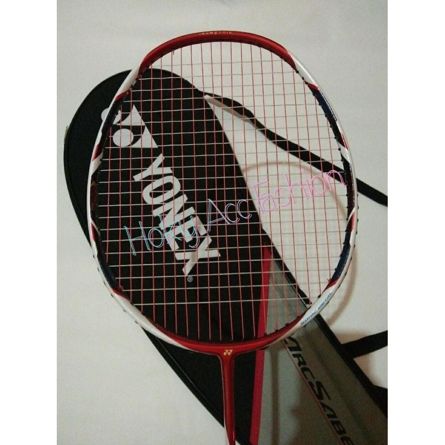 Raket Badminton Yonex Arcsaber 11 New Colour + Senar Aerobite Original [terbaik]
