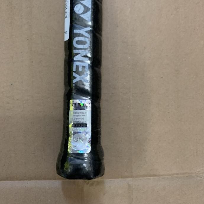 Paket Raket Badminton YONEX VOLTRIC 0.5DG SLIM 35LBS+senar BG66 ORI [terbaik]