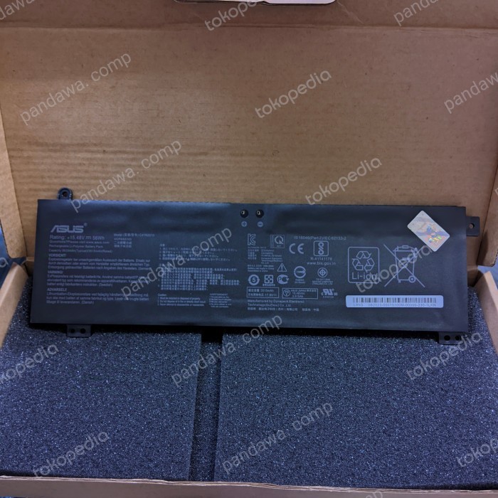 Original Baterai Asus Fx507 Fx507Ze Fx507Zc Fx507Zm Fx507Zr C41N2010