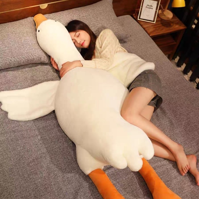 Boneka Angsa Bebek / Bantal Boneka Angsa / Kado Hadiah Ulang Tahun