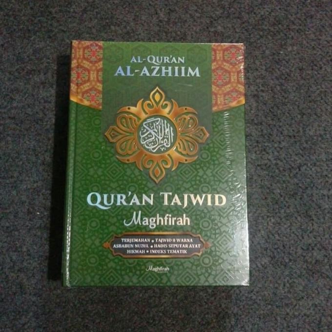 AlQuran Al Quran Azhiim Tajwid Terjemah Maghfirah A4 terlaris