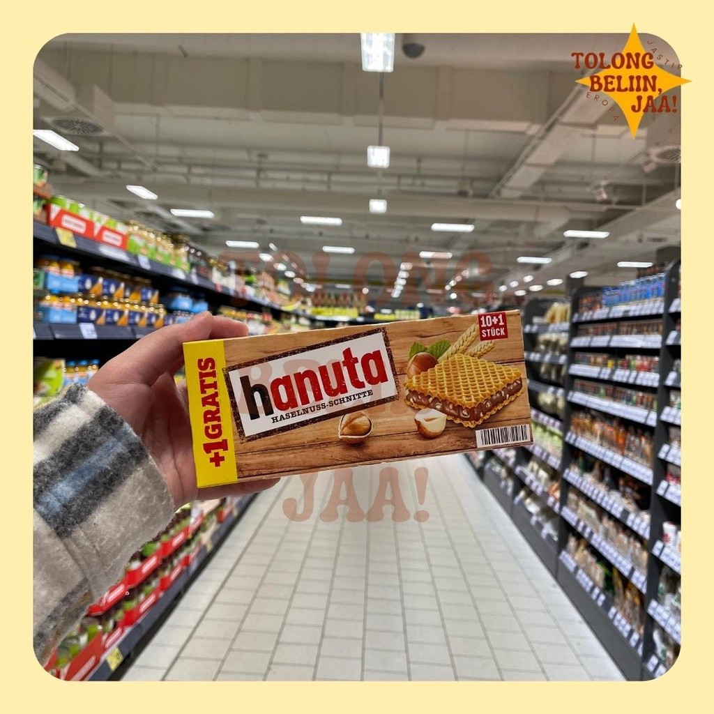 

Hanuta Wafer 10pcs 220gr