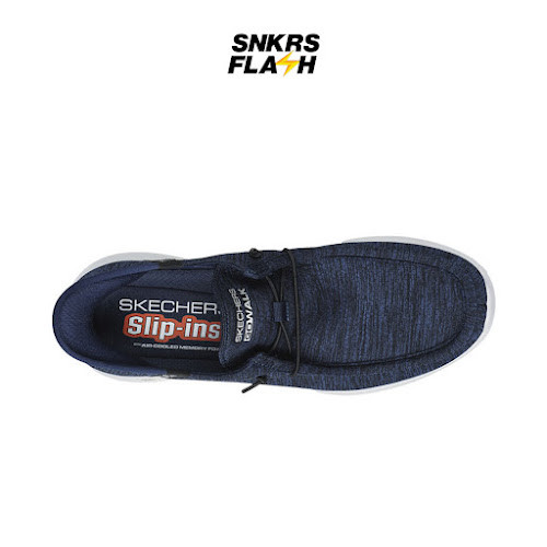 SKECHERS Go Walk Max Navy Sepatu Casual Pria - 216283NVY - Size 45