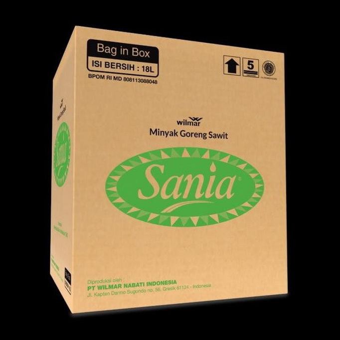 

Minyak Goreng Sawit Sania 18L Bib Original Dan Terlaris