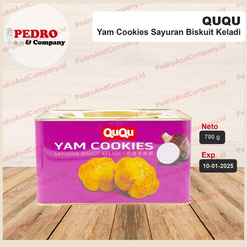 

Ququ yam cookies sayuran biskuit keladi 700 gram - biskuit talas kalen