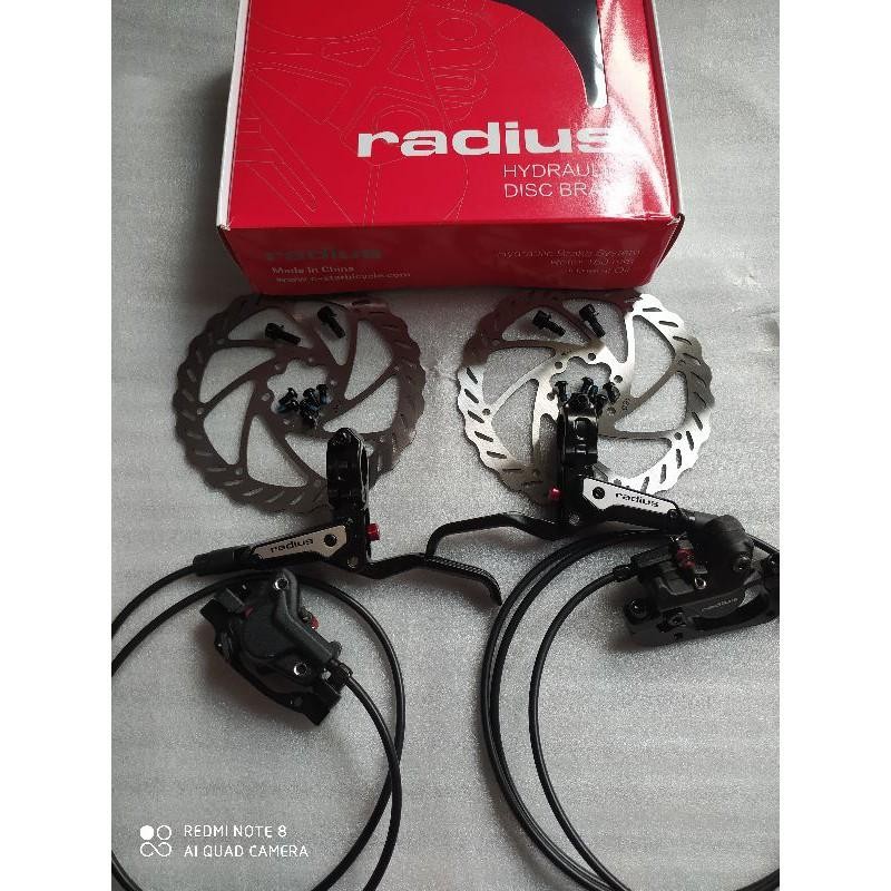Brake Set Disc Brake Hydraulic Rem Hidrolik Radius