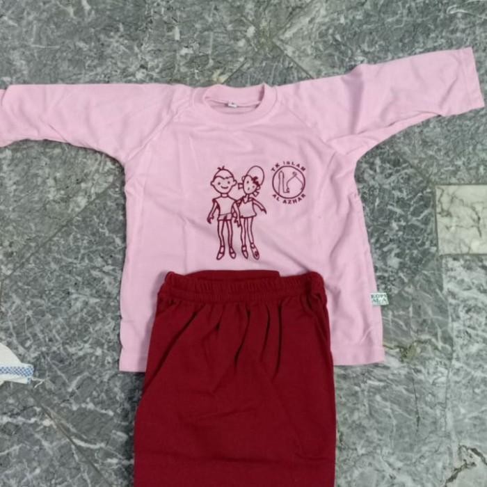 Seragam Sekolah Al Azhar, Stelan Seragam Or Kb/ Tk New 100 % Original