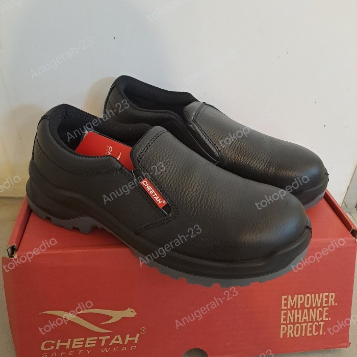Sepatu Safety Cheetah 7001 H/ Sepatu Safety Proyek Pendek Murah