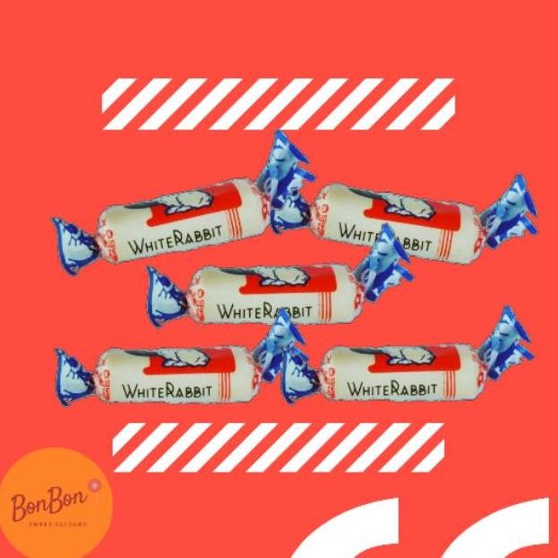 

White Rabbit Milk Candy / Permen Susu Kelinci 1 Pack (100 Pcs)