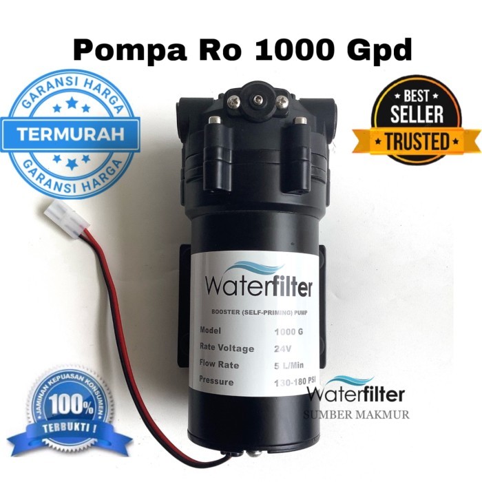 Murah Pompa Ro Booster Pump 1000 Gpd Non COD