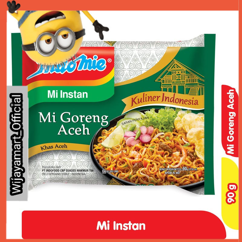 

Indomie Mi Instan Goreng Aceh 90 g
