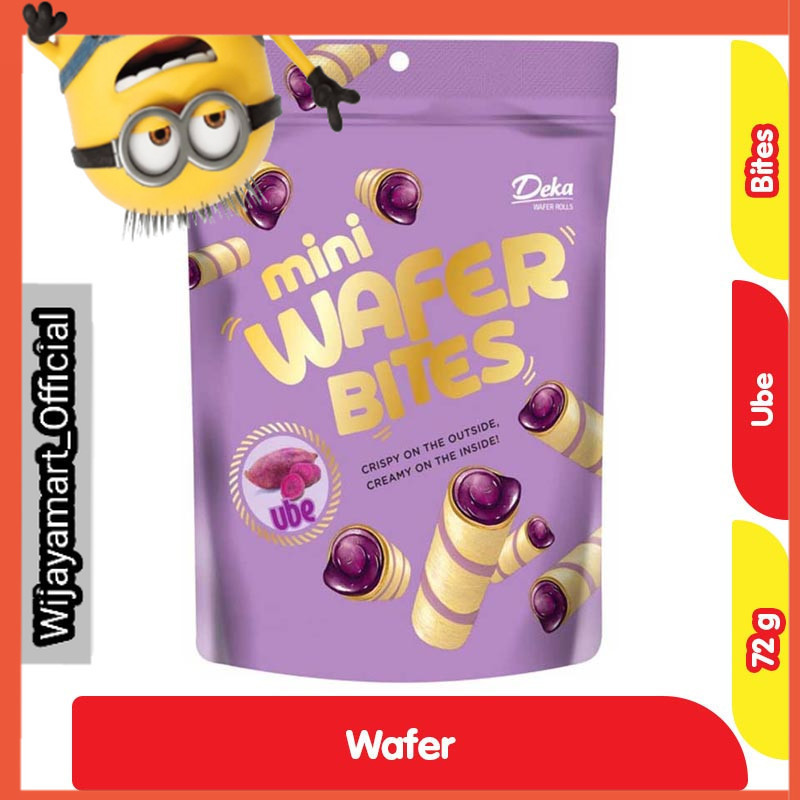 

Deka Mini Wafer Bites Ube 72 g