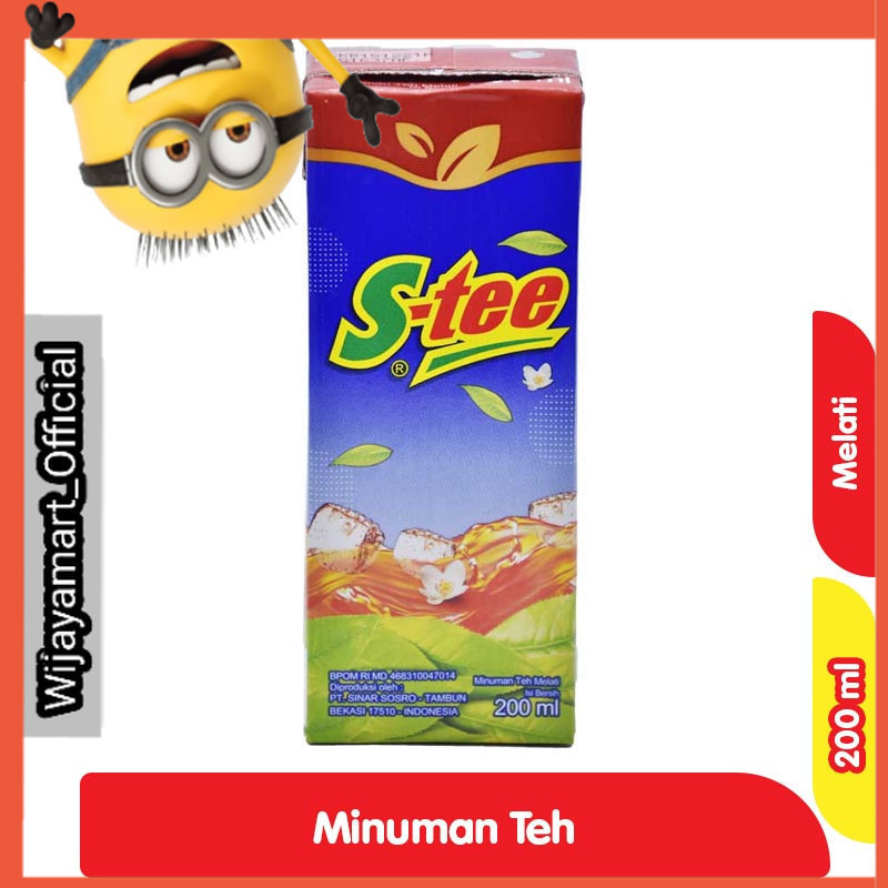 

S-tee Minuman Teh Melati 200 ml