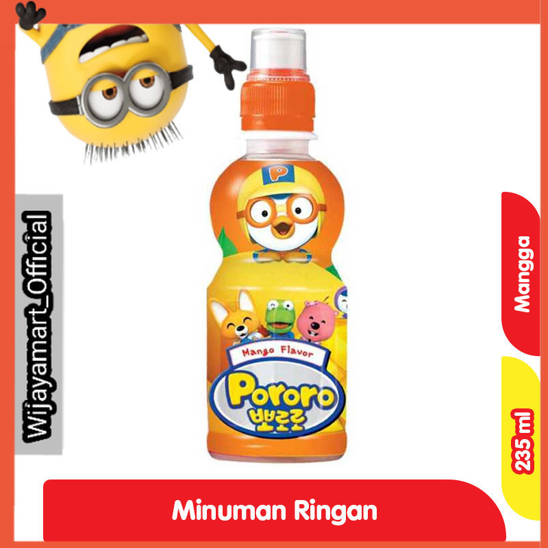 

Pororo Minuman Rasa Mangga Botol 235 ml