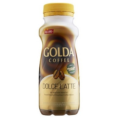 

GOLDA COFFEE 200ml DOLCE LATTE CAPPUCINO KOPI BOTOL SIAP MINUM CEMILAN