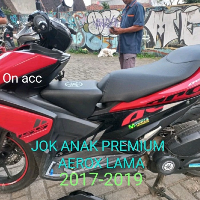 Jok Tambahan Anak Motor Aerox Lama Kursi Bonceng Anak Aerox Old Jok Anak Aerox Old Aksesoris Aerox