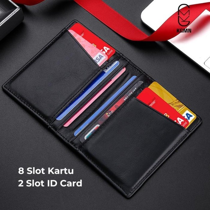 

Kgmn Tahiti Card Holder Dompet Kartu Kulit Sapi Asli Premium Kualitas Import - Th281