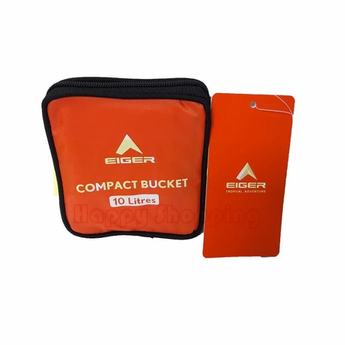 Ember Lipat EIGER 910003953 001 Compact Bucket 10L Orange ORI