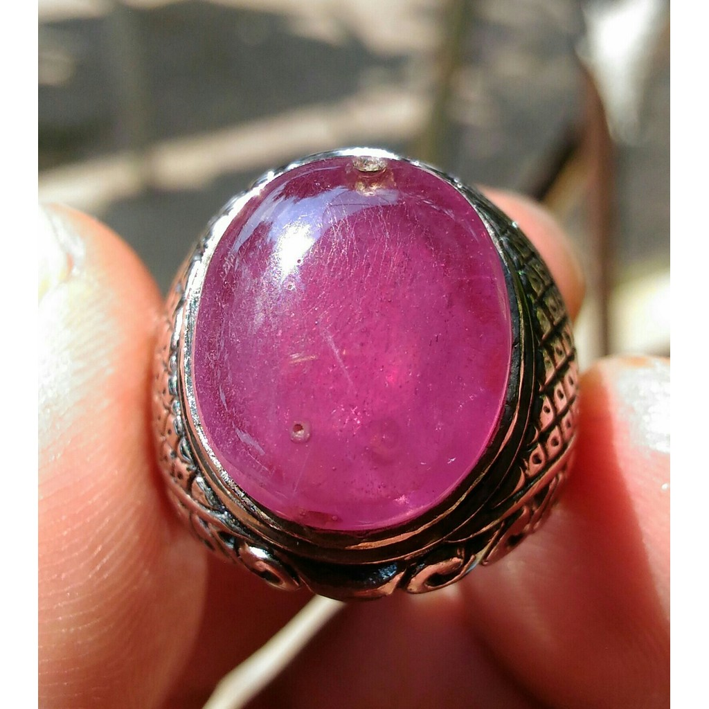 Natural Ruby Mozambik Aktif Bersinergi Kolektor Item Siap Pakai