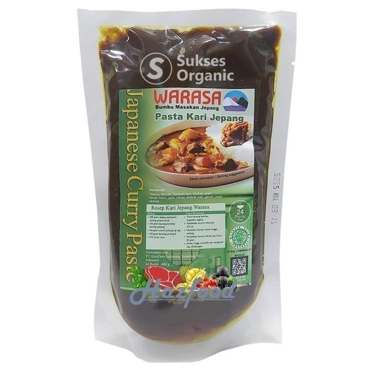 

WARASA JAPANESE CURRY PASTE 480 GRAM