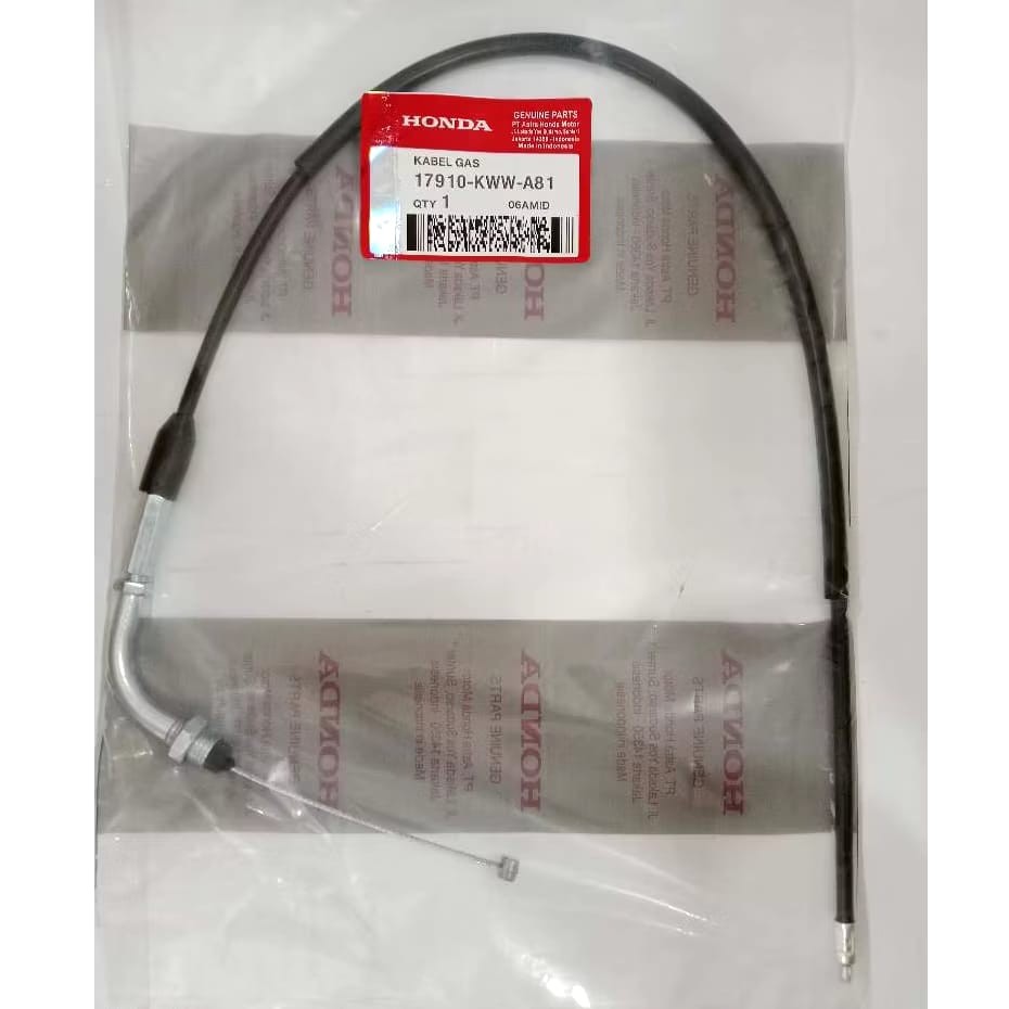 Kabel Gas / Cable Throttle Revo 110 (KWW) Blade New Honda 17910-KWW-A81