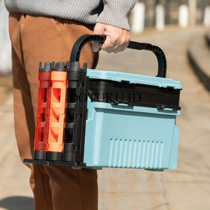 TERBARU Kotak Peralatan Pancing Jigging Lure Box Fishing Box Mancing Serbaguna Besar Kecil Storage