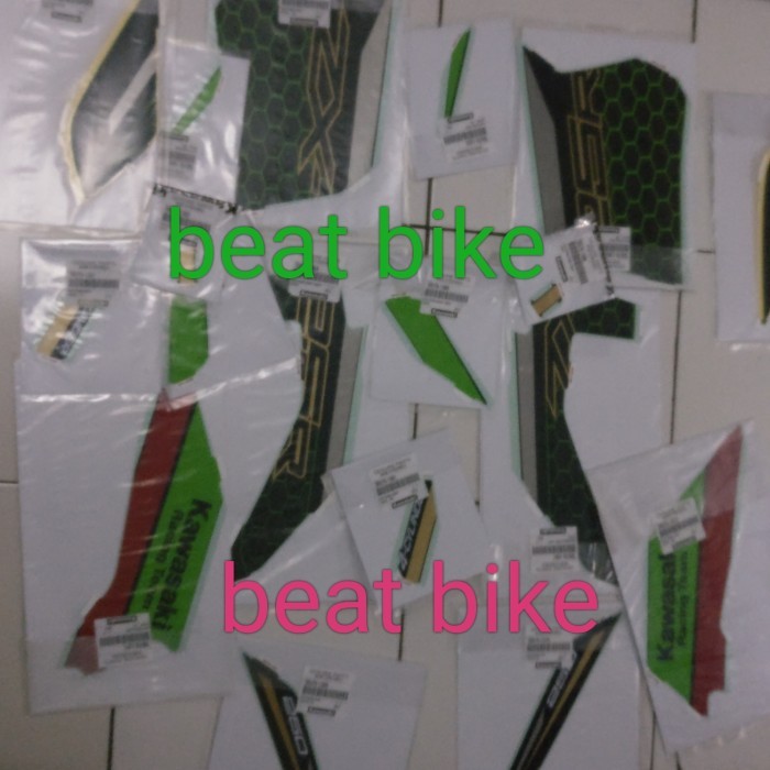 Promo Sticker Decal Striping Zx25R Zx25 R Krt Orginal