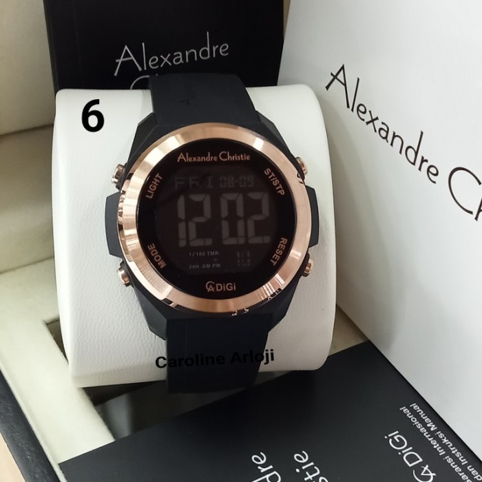 JAM TANGAN WANITA ALEXANDRE CHRISTIE AC9342MH DIGI
