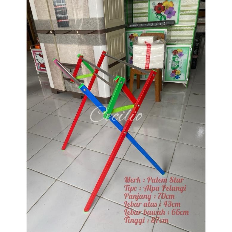 JEMURAN Jemuran Lipat Mini / Jemuran Alpa / Jemuran Kecil / Jemuran Handuk