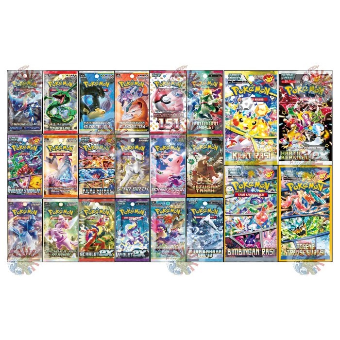 Kartu Pokemon TCG Booster Box set B